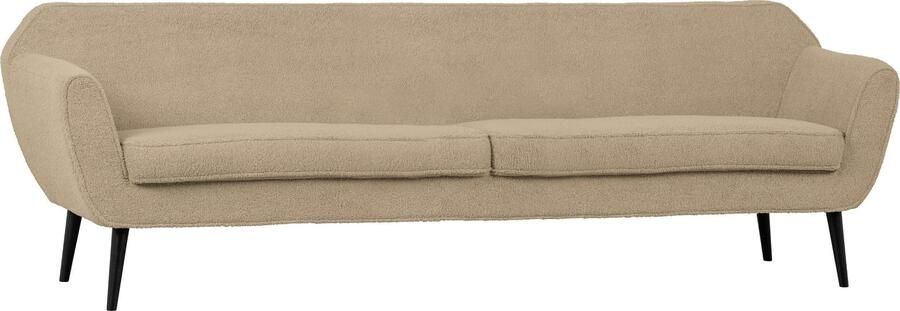 WOOOD | Rocco Xl Sofa 230cm Teddy Sand | Zitmeubels woonkamer | 3-zitsbank