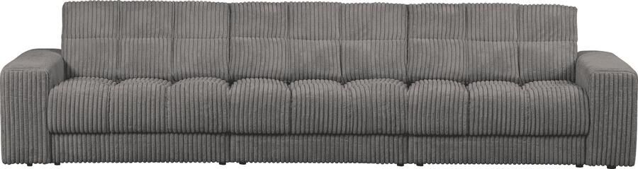 WOOOD | Second date 3-zitsbank grove ribstof terrazzo | Zitmeubels woonkamer | 3-zitsbank