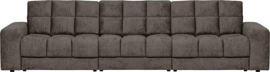 WOOOD | Second date 3-zitsbank structure velvet mountain | Zitmeubels woonkamer | 3-zitsbank