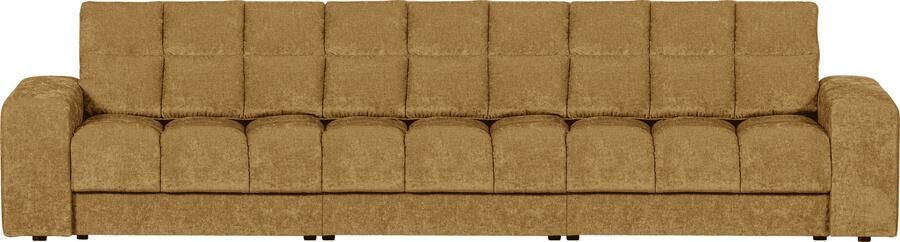 WOOOD | Second date 3-zitsbank vintage goud | Zitmeubels woonkamer | 3-zitsbank