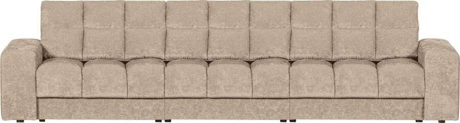 WOOOD | Second date 3-zitsbank vintage nougat | Zitmeubels woonkamer | 3-zitsbank