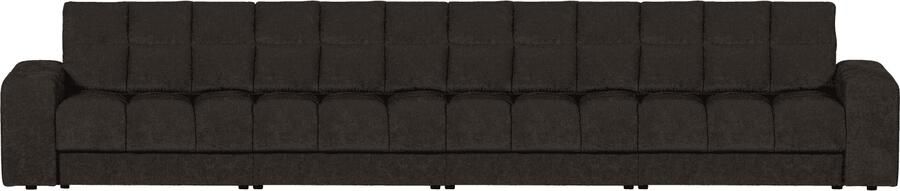 WOOOD | Second date 4-zitsbank vintage antraciet | Zitmeubels woonkamer | 4-zitsbank
