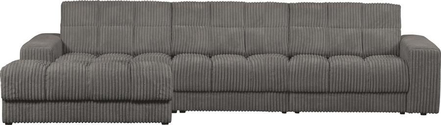 WOOOD | Second date chaise longue links grove ribstof terrazzo | Zitmeubels woonkamer | HoekbankModulaire banken
