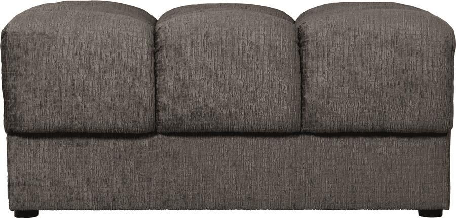 WOOOD | Second date hocker structure velvet mountain | Zitmeubels woonkamer | Hocker