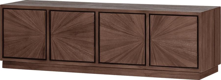 WOOOD | Sun tv meubel recycled teak bruin | Woonkamer meubels | Tv-dressoir | Tv-meubel