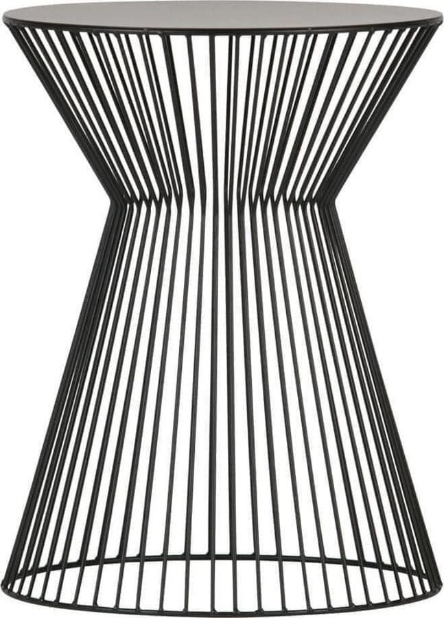 WOOOD | Suus Bijzettafel Metaal Zwart | Woonkamertafels | Bijzettafel - Foto 2