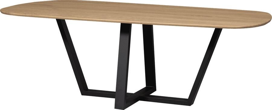 WOOOD | Tablo eettafel organisch dl 220x100cm transparant | Eettafels | Eettafel