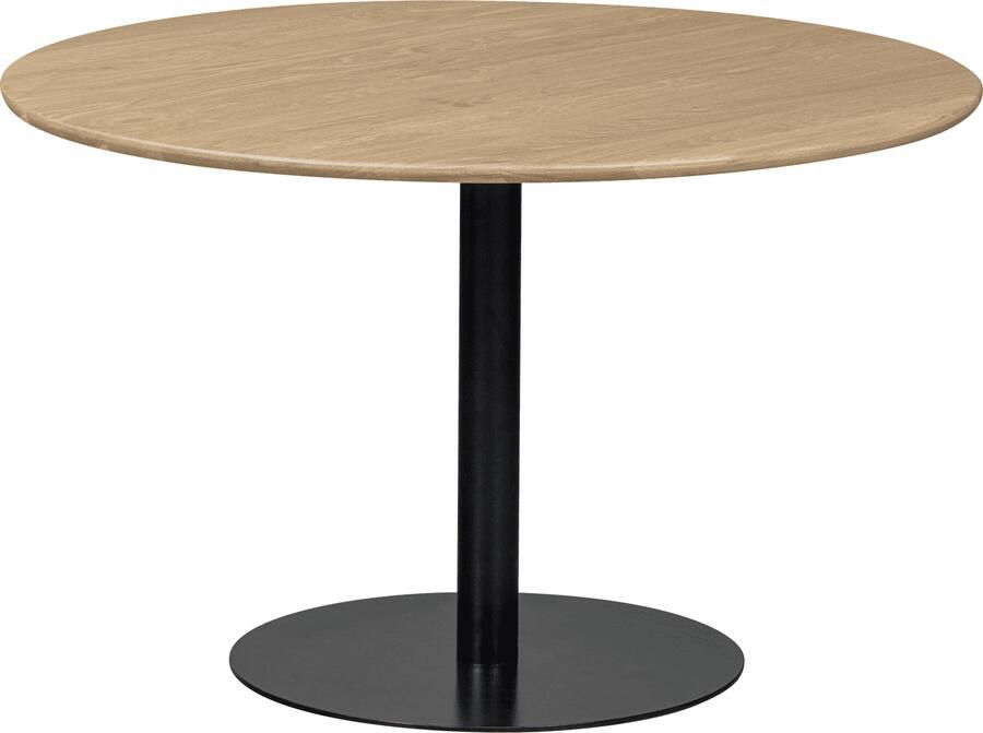 WOOOD | Tablo eettafel rond vl o120cm transparant | Eettafels | Eettafel
