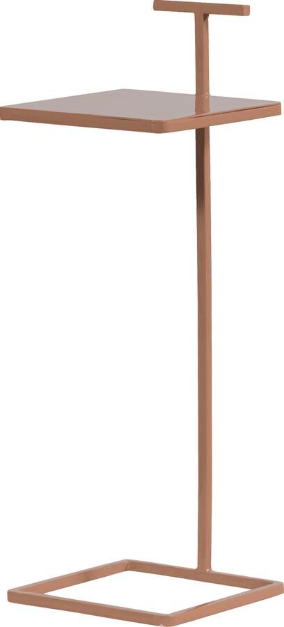 WOOOD | Toste bijzettafel metaal oud roze | Woonkamertafels | Bijzettafel