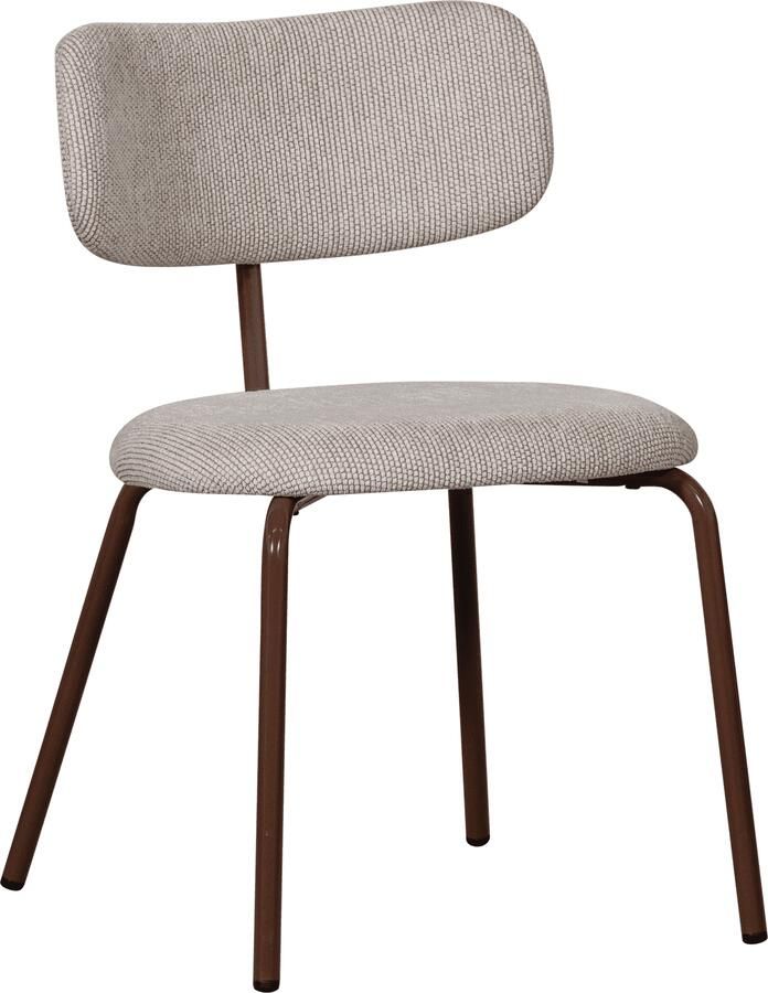 WOOOD | Travis eetkamerstoel off white | Eetkamerstoelen | Eetkamerstoel