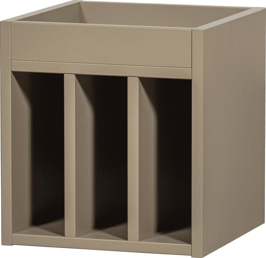 WOOOD | Turner platenkast grenen mud | Woonkamer meubels | Wandrek - Foto 6