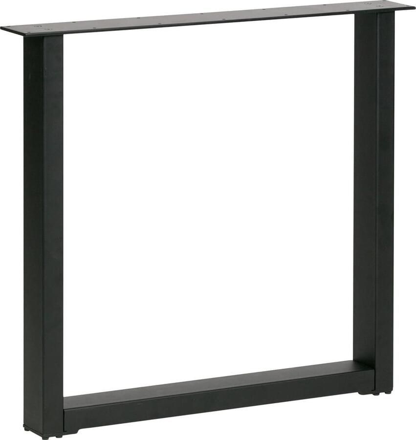 WOOOD | U-vorm maastricht poot kd metaal 1 stuks | Eettafels | Tafelpoot