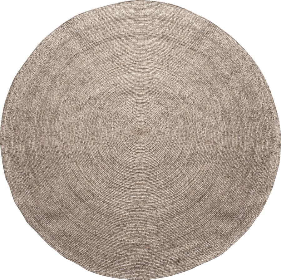 WOOOD | Utopia vloerkleed rond naturel o200cm | Woonaccessoires | Vloerkleed - Foto 1