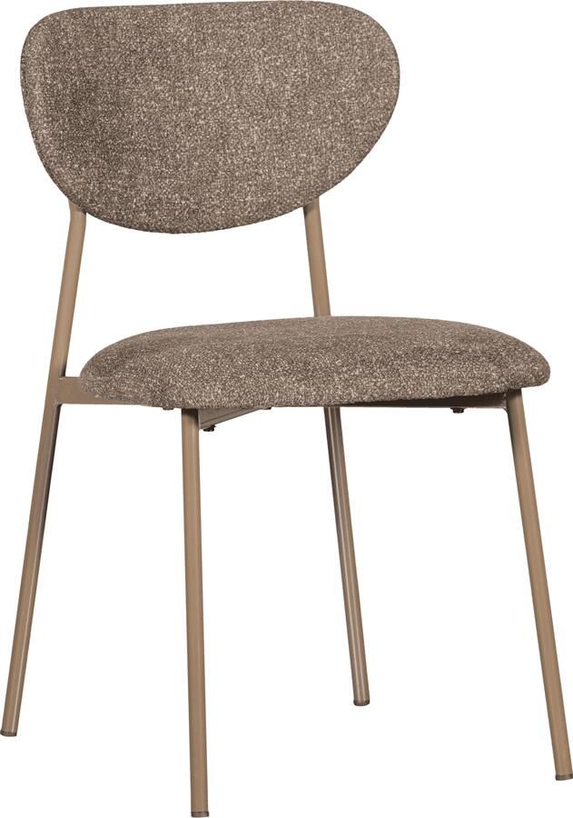 WOOOD | Valor eetkamerstoel zand | Eetkamerstoelen | Eetkamerstoel