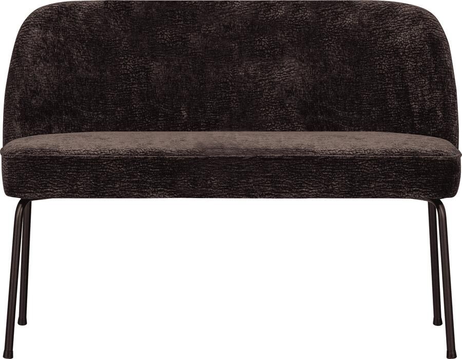 WOOOD | Vogue eetbank 3d chenille donkerbruin | Zitmeubels eetkamer | Eetkamerbank