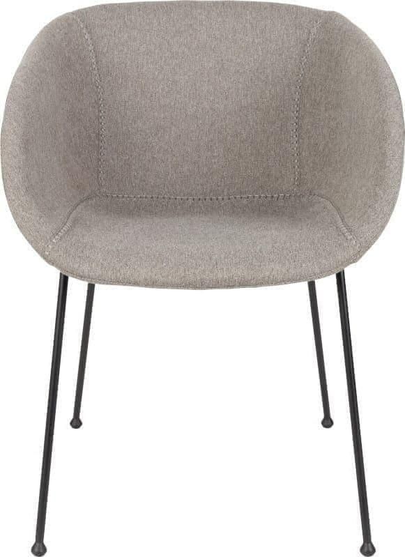 Zuiver | Armstoel Feston Fab Grey | Zitmeubels eetkamer | Armstoel