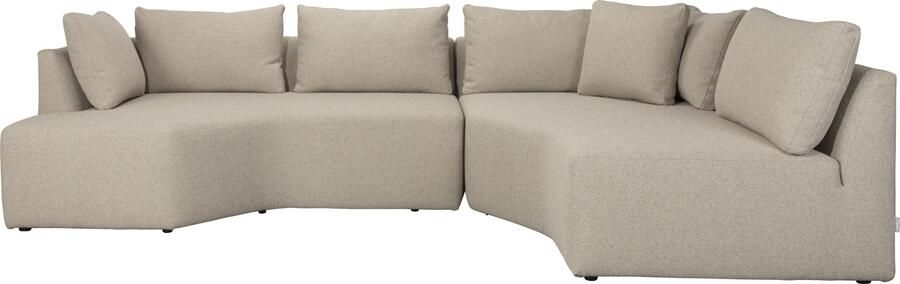 Zuiver | Bank Prosper Rechts Cappuccino | Zitmeubels woonkamer | HoekbankModulaire banken - Foto 3