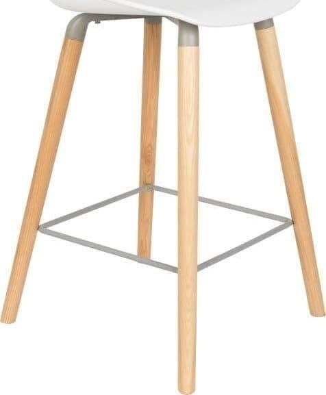 Zuiver | Barstoel Albert Kuip White | Zitmeubels eetkamer | Barstoel