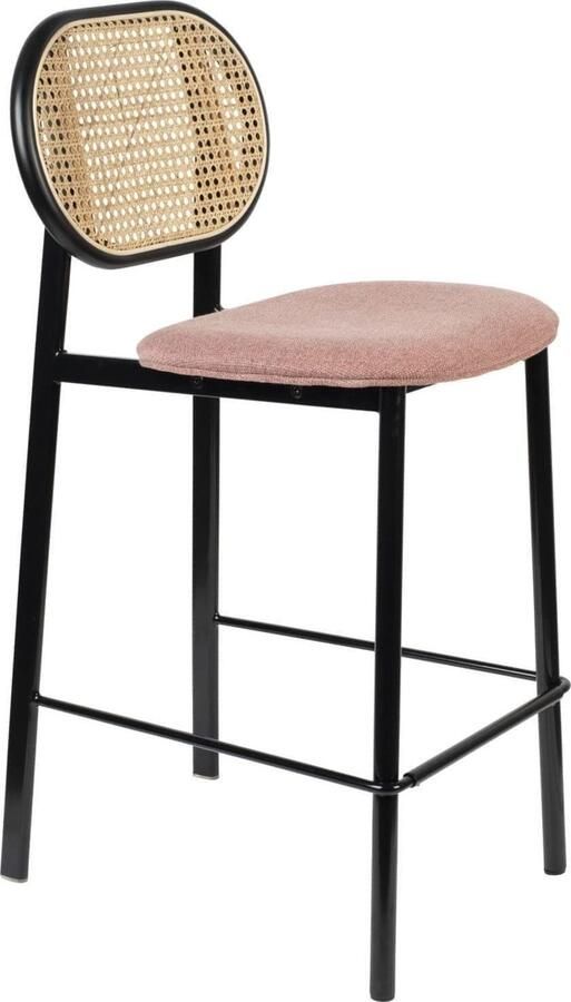 Zuiver | Barstoel Spike Natural Pink | Zitmeubels eetkamer | Barstoel - Foto 2