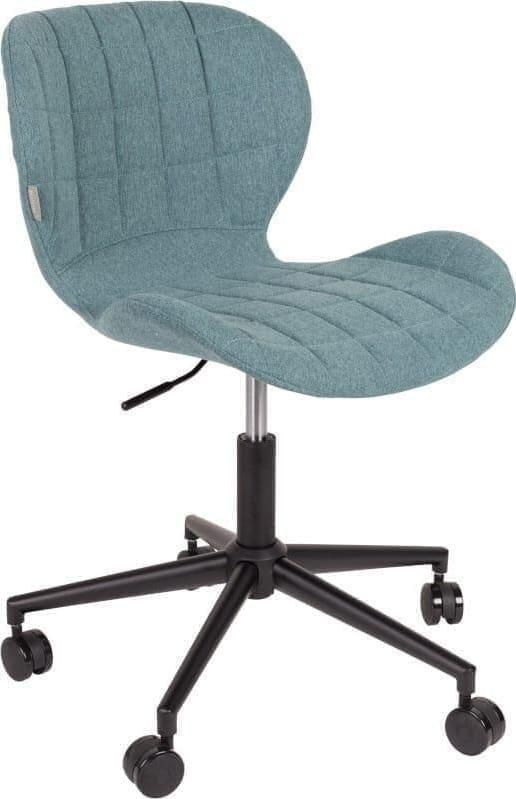 Zuiver | Bureaustoel OMG Black Blue | Zitmeubels woonkamer | Bureaustoel - Foto 3