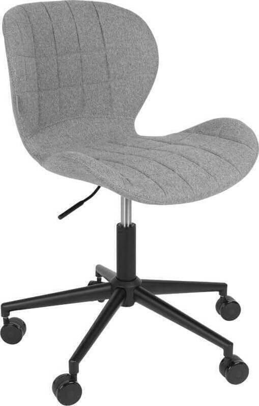 Zuiver | Bureaustoel OMG Black Grey | Zitmeubels woonkamer | Bureaustoel - Foto 4