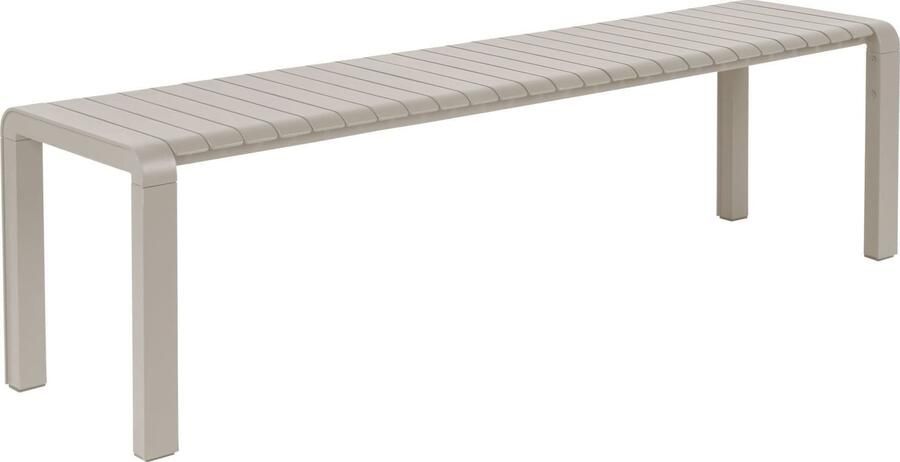 Zuiver | Eetbank Garden Vondel 175x45 Clay | Tuinmeubelen | Tuinbank