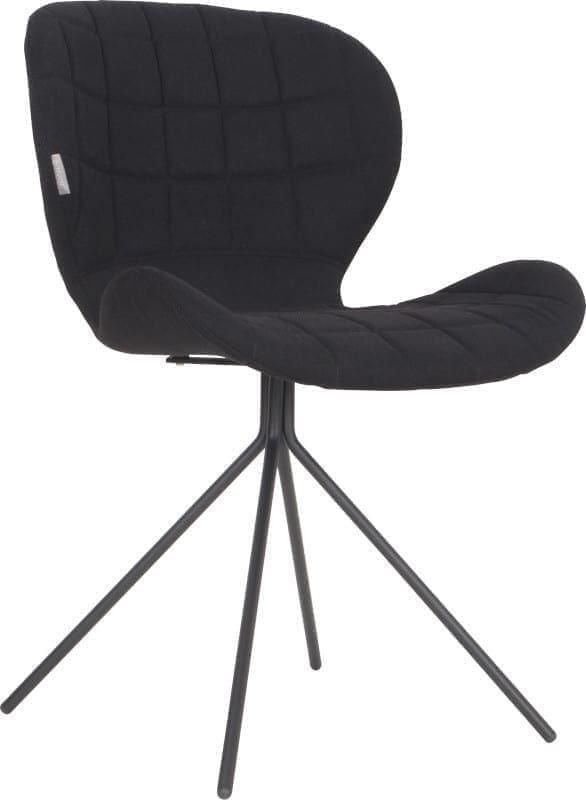 Zuiver | Eetkamerstoel OMG black | Zitmeubels eetkamer | Eetkamerstoel