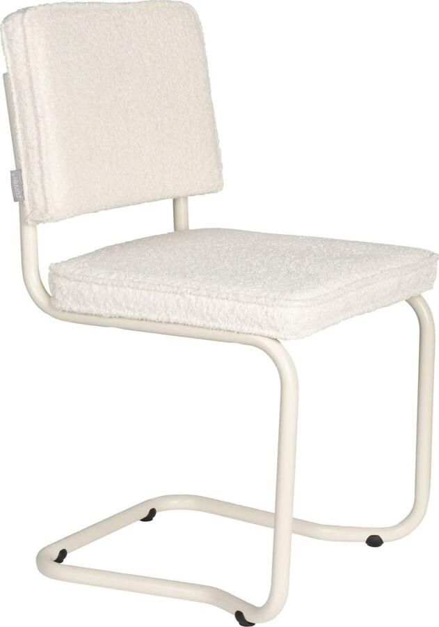 Zuiver | Eetkamerstoel Ridge Kink Soft Off White | Eetkamerstoelen | Eetkamerstoel