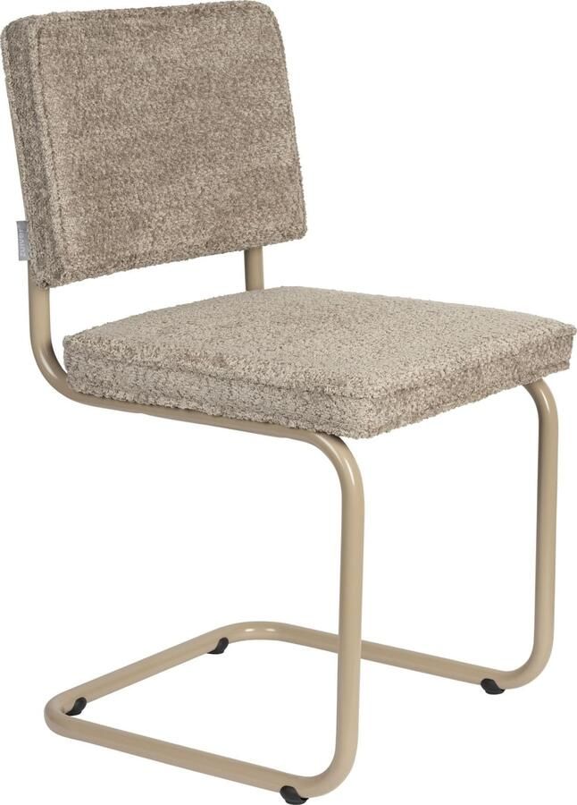 Zuiver | Eetkamerstoel Ridge Soft Beige | Eetkamerstoelen | Eetkamerstoel - Foto 2