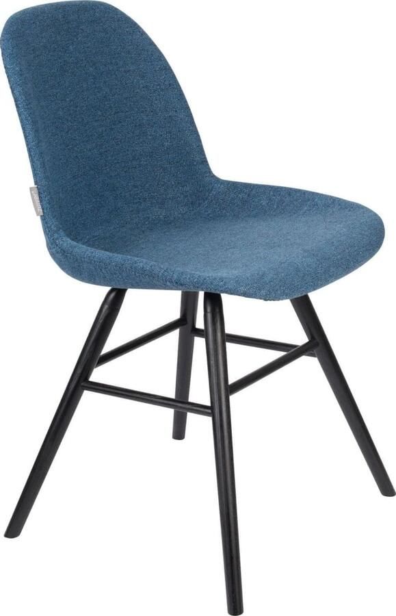 Zuiver | Eetstoel Albert Kuip Soft Blue | Zitmeubels eetkamer | Eetkamerstoel