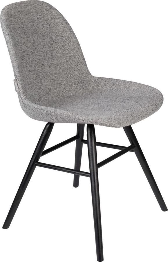 Zuiver | Eetstoel Albert Kuip Soft Light Grey | Zitmeubels eetkamer | Eetkamerstoel