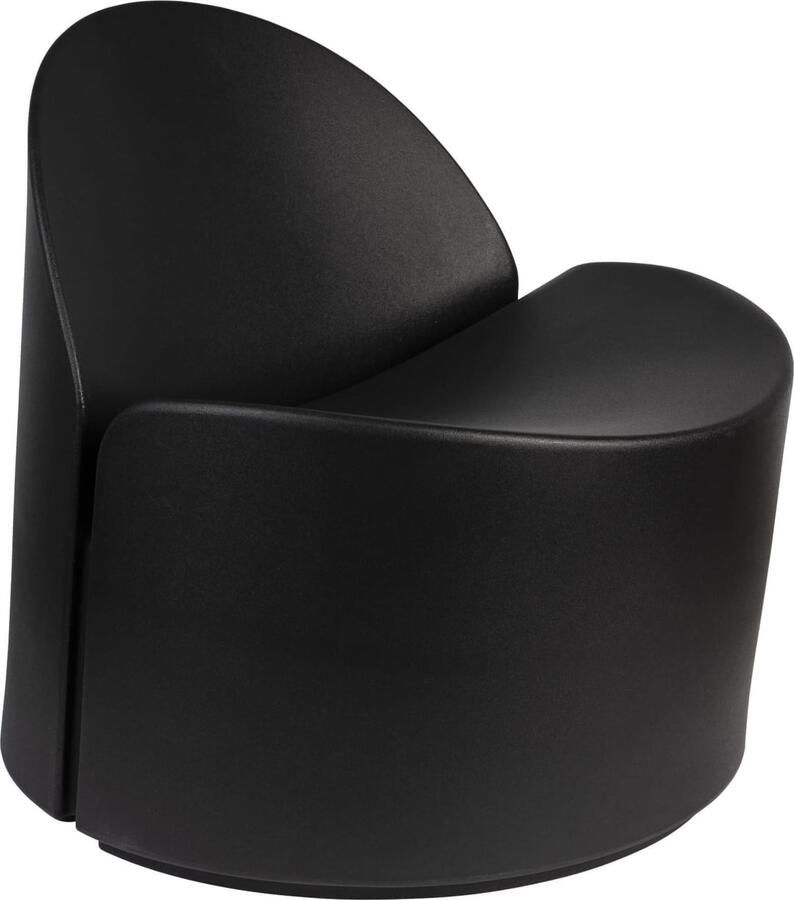 Zuiver | Fauteuil Bloom Black-black | Tuinmeubelen | Lounge tuinstoel