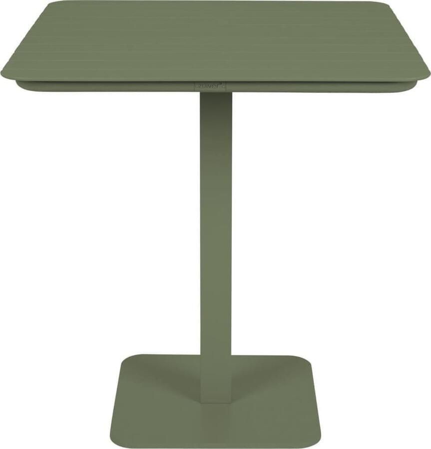 Zuiver | Garden Bistro Tafel Vondel 71x71 Green | Tuinmeubelen | Tuintafel