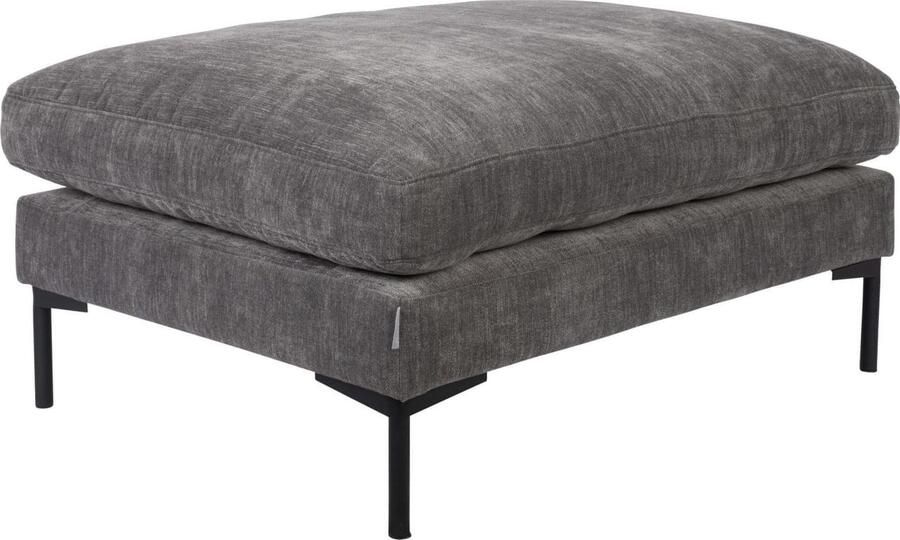 Zuiver | Hocker Summer Anthracite | Zitmeubels woonkamer | Hocker - Foto 4