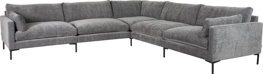 Zuiver | Hoekbank Summer Anthracite | Zitmeubels woonkamer | HoekbankModulaire banken