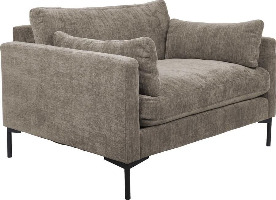 Zuiver | Loveseat Summer Coffee | Zitmeubels woonkamer | 1 5-zitsbankLoveseat