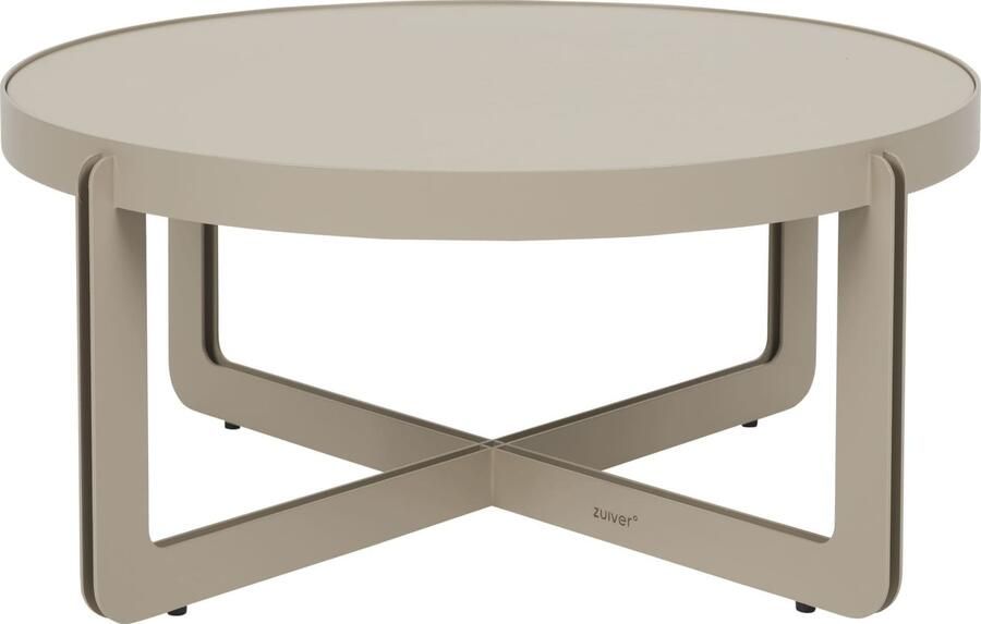 Zuiver | Salontafel Centre Oval Beige | Woonkamertafels | Salontafel