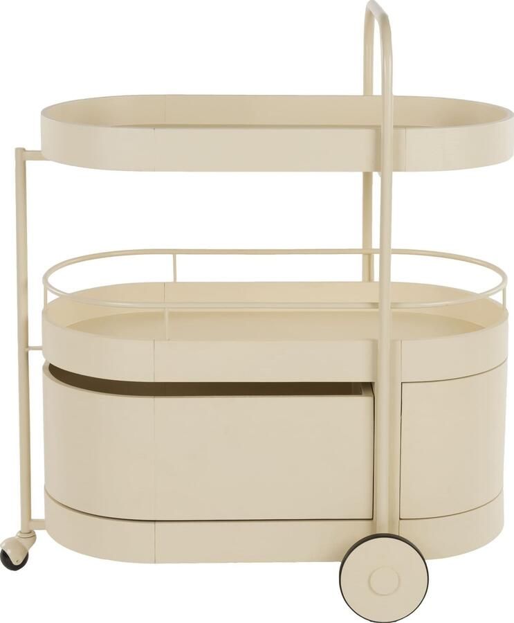 Zuiver | Trolley Wim | Woonkamertafels | Bijzettafel - Foto 2