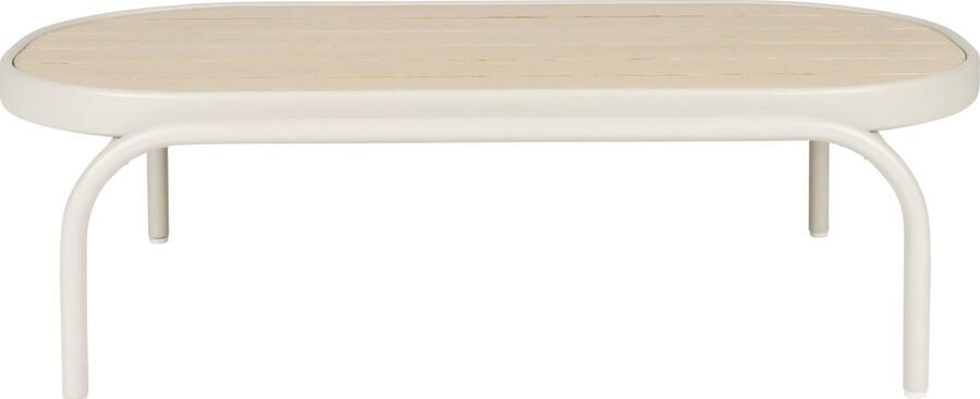 Zuiver Outdoor Ovale Salontafel Vista 110 x 62cm Beige Ovaal - Foto 4