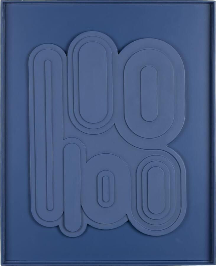 Zuiver | Wall Art August Navy Blue | Woonaccessoires | Wanddecoratie - Foto 2