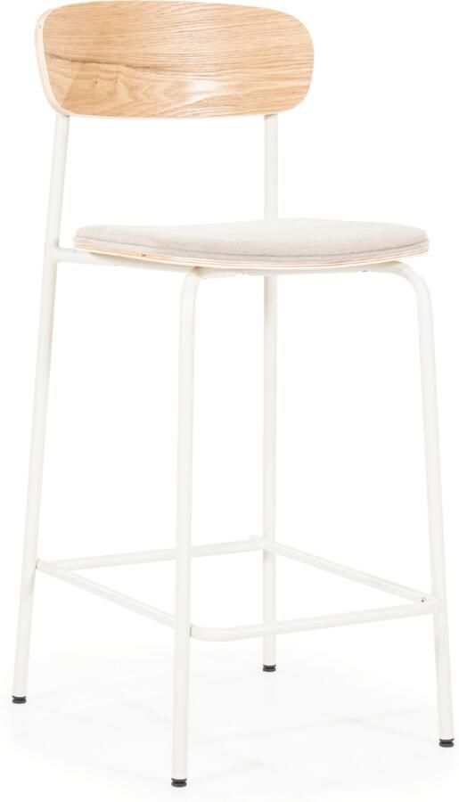 By-Boo Barkruk Skola Beige (zithoogte 67cm)