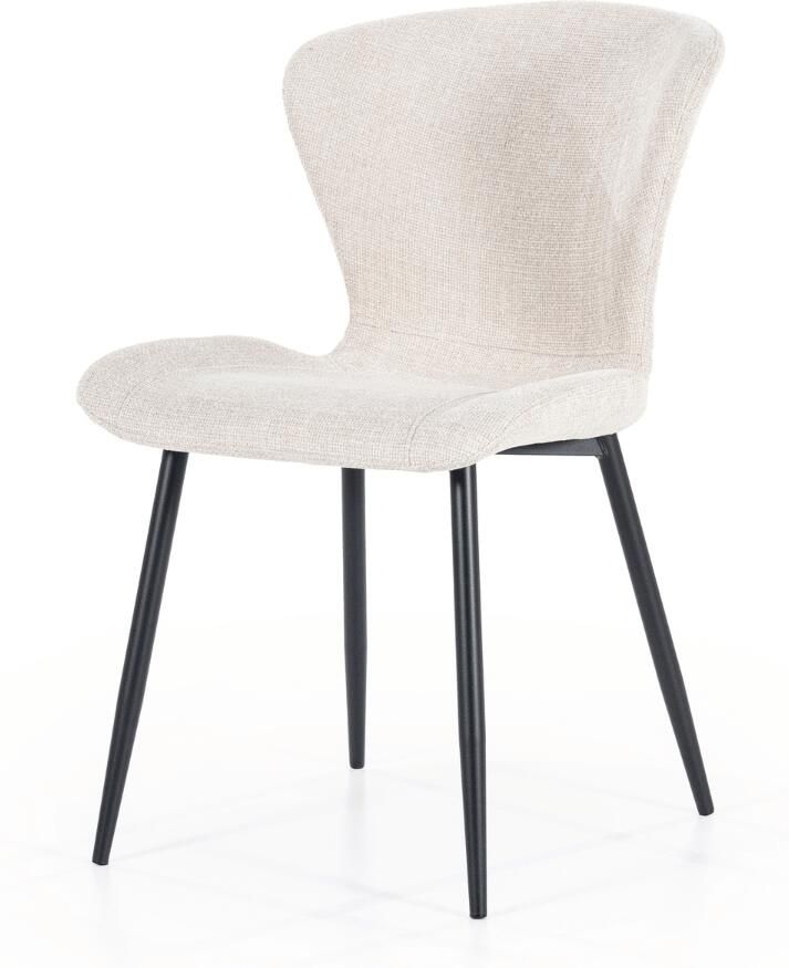 By-Boo Eetkamerstoel Spinner beige