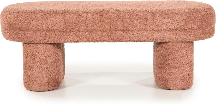 By-Boo | Rama Bench Terracotta | Woonaccessoires | Poef
