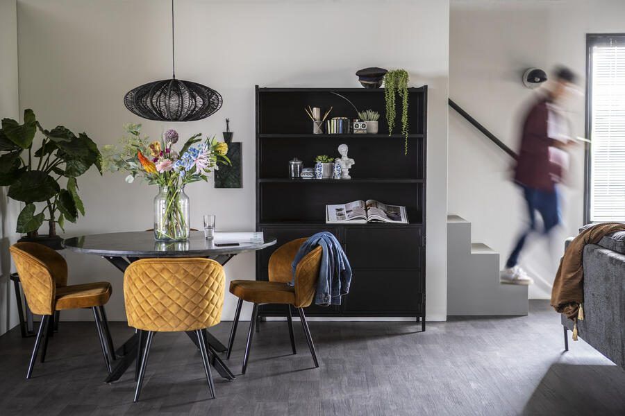 By Boo Landelijke hanglamp Nimbus zwart