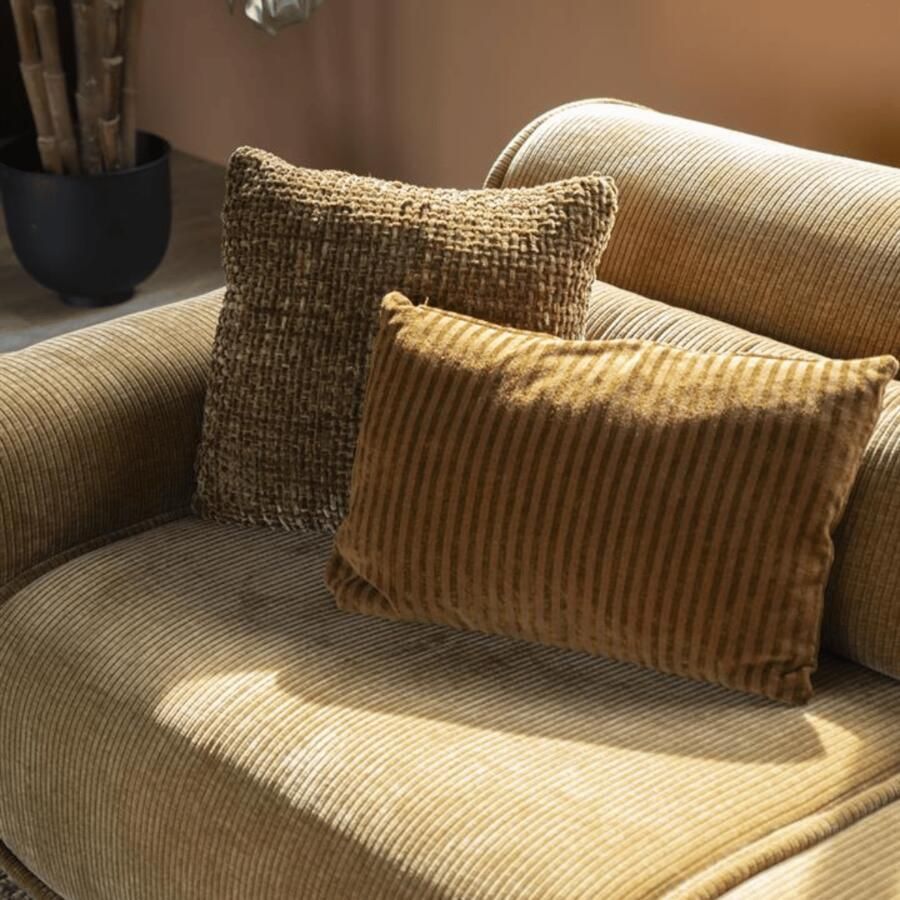 By-Boo | Sierkussen Hyde Mustard | Woonaccessoires | Sierkussen