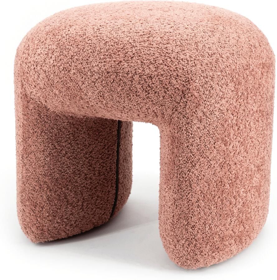 By-Boo | Sahi Poef Terracotta | Woonaccessoires | Poef