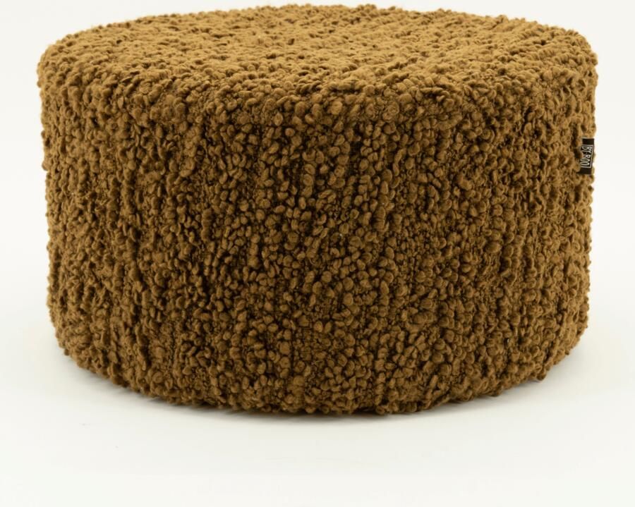 By-Boo Poef Vista 60cm Mosterdgeel