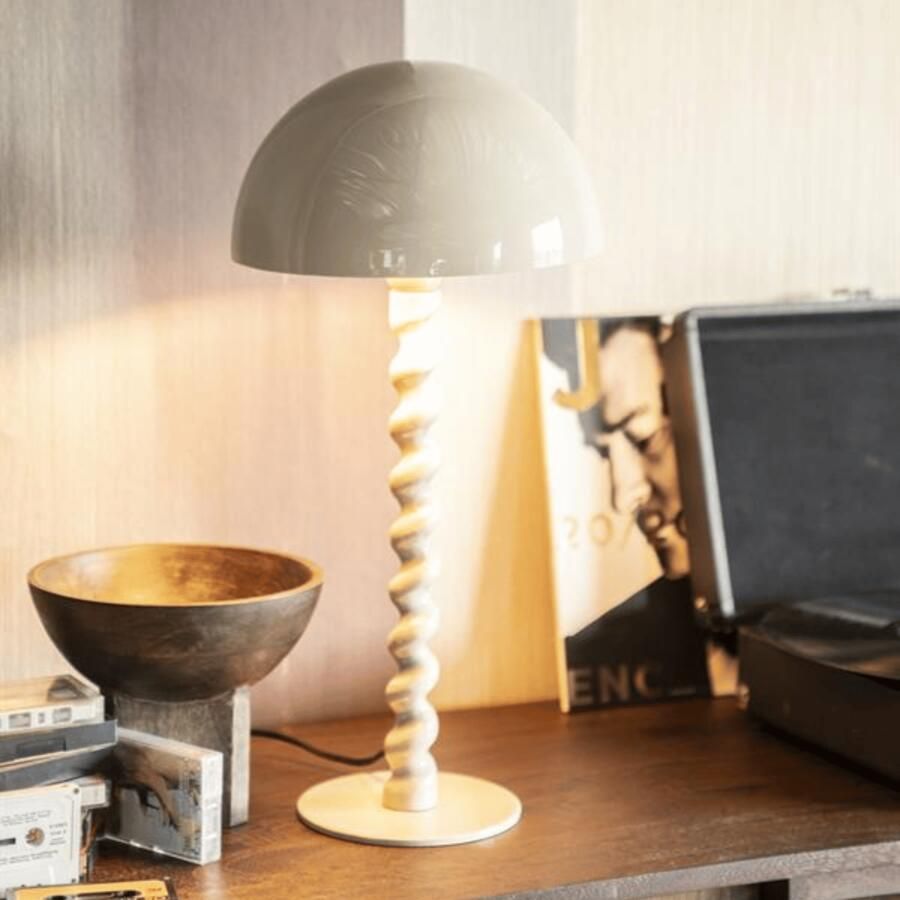 By-Boo | Tafellamp Luox Beige | Woonaccessoires | Tafellamp - Foto 2