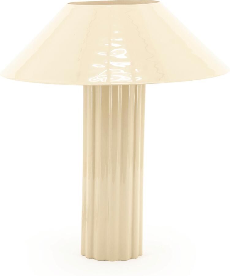 By-Boo | Pallas tafellamp Beige | Woonaccessoires | Tafellamp