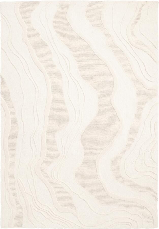 By-Boo | Vloerkleed Soil 190x290 cm Off White | Woonaccessoires | Vloerkleed - Foto 2